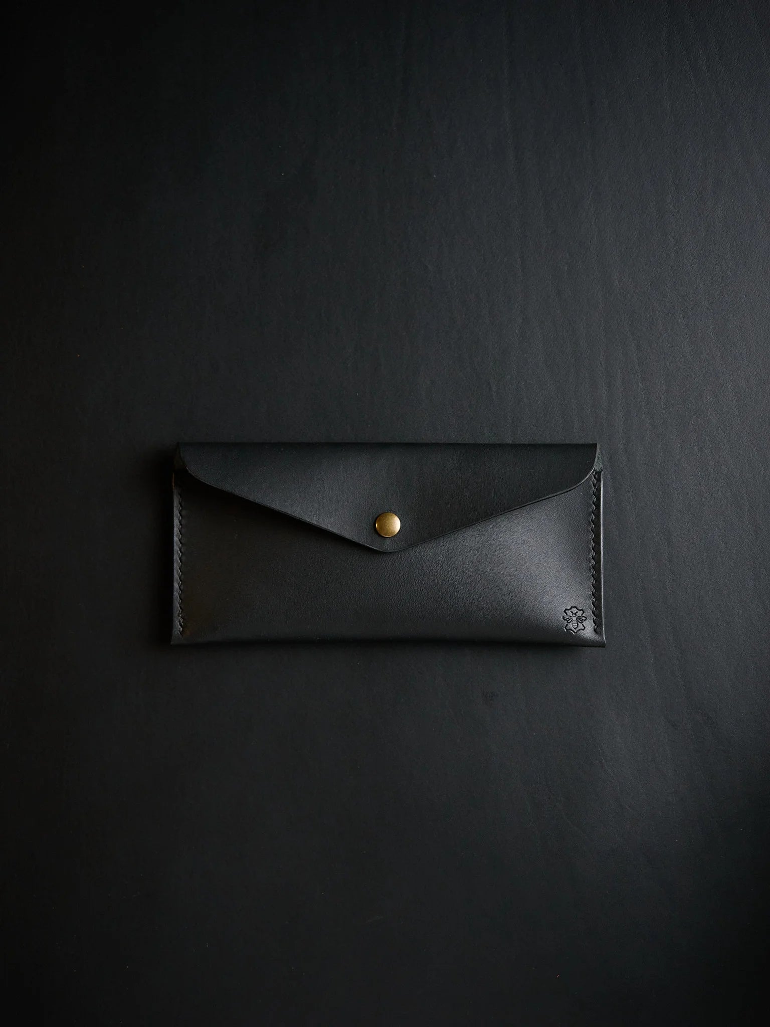 Enveloppe à billets noire pour ranger billets et cartes